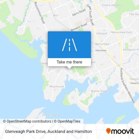 Glenveagh Park Drive map