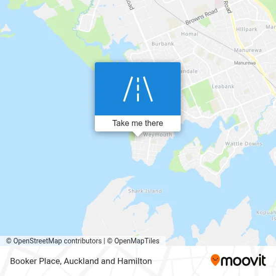 Booker Place map