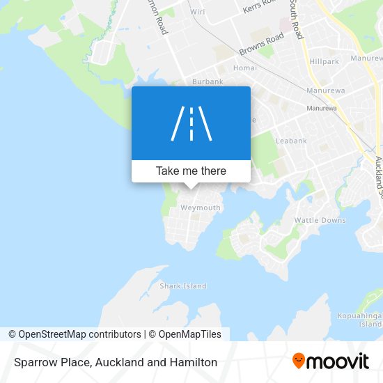 Sparrow Place map