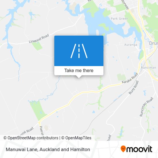 Manuwai Lane map