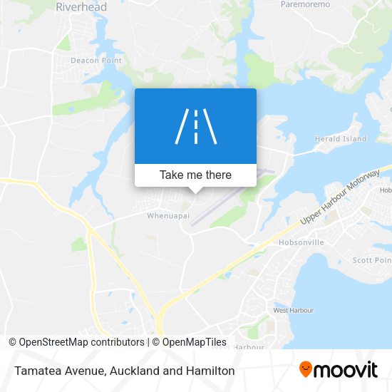 Tamatea Avenue map