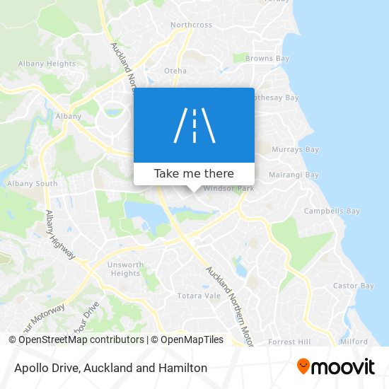 Apollo Drive map