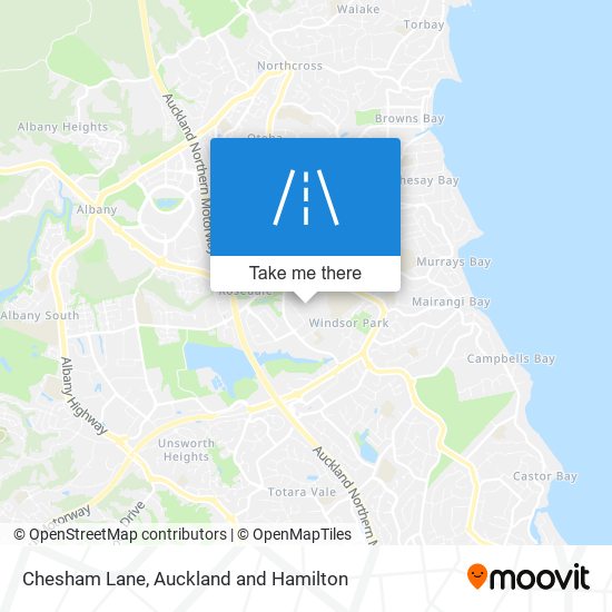 Chesham Lane map