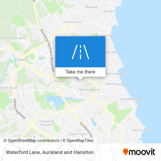 Waterford Lane map