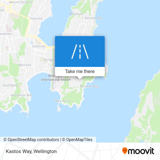 Kastos Way map