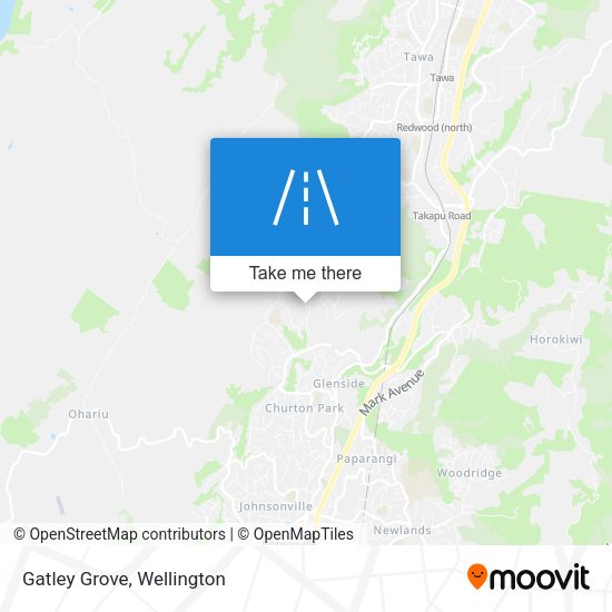 Gatley Grove map