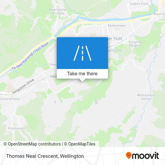 Thomas Neal Crescent map