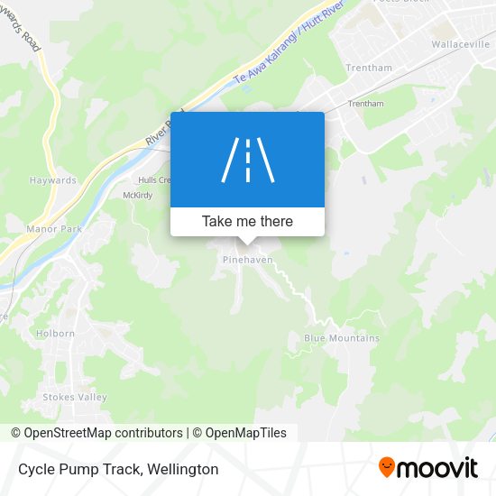 Cycle Pump Track map