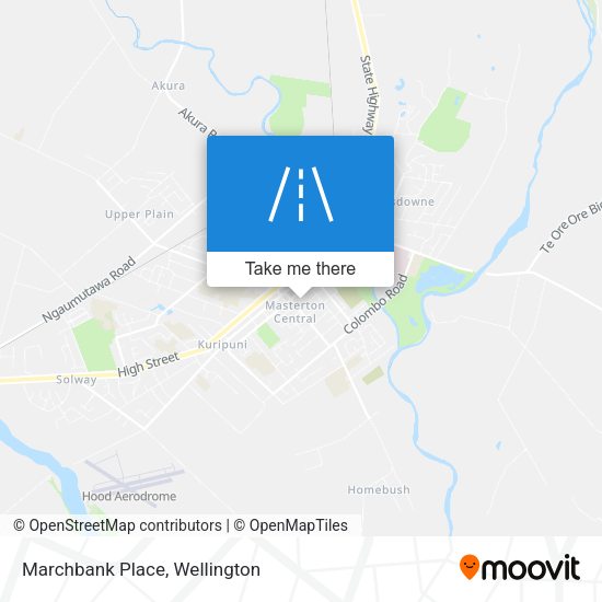 Marchbank Place map