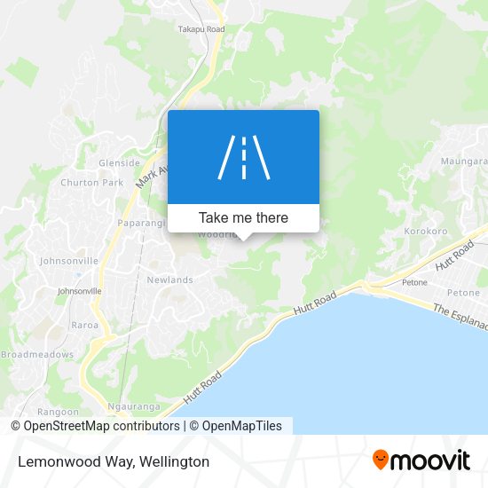Lemonwood Way map