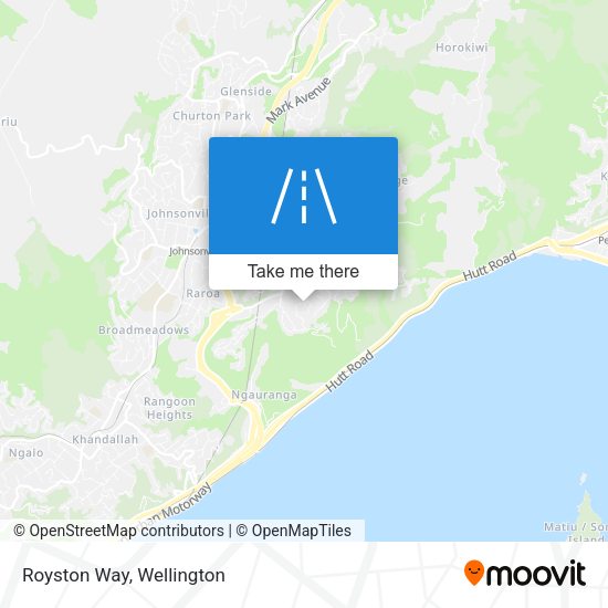 Royston Way map