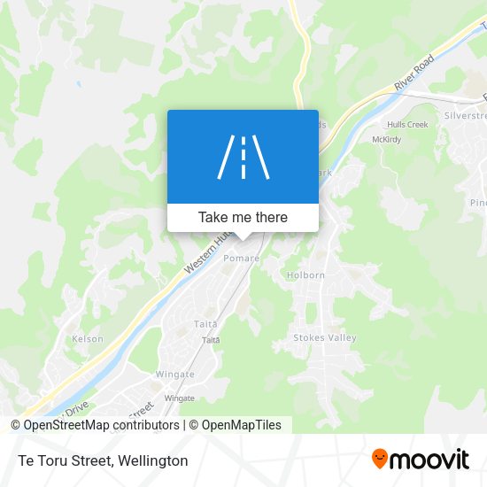 Te Toru Street map
