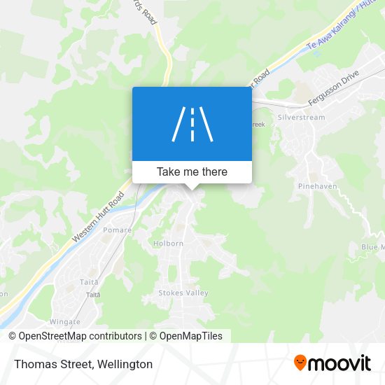 Thomas Street map
