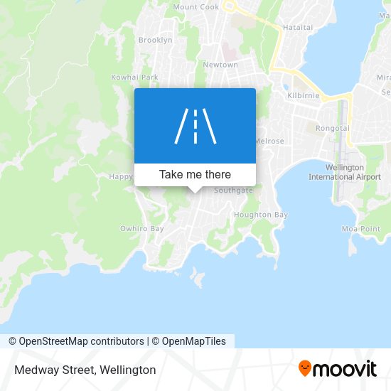 Medway Street map