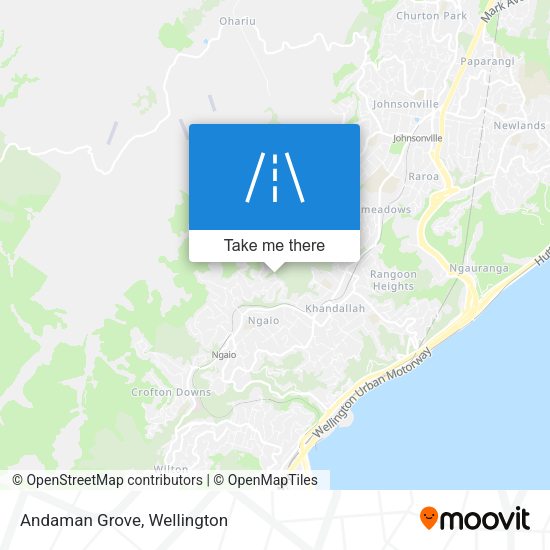 Andaman Grove map