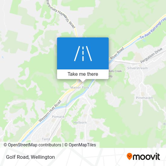 Golf Road map