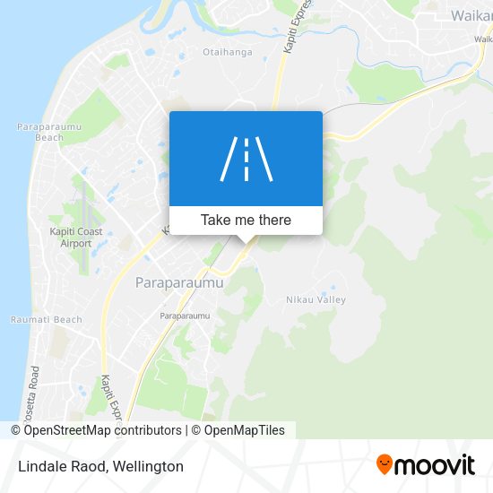 Lindale Raod map