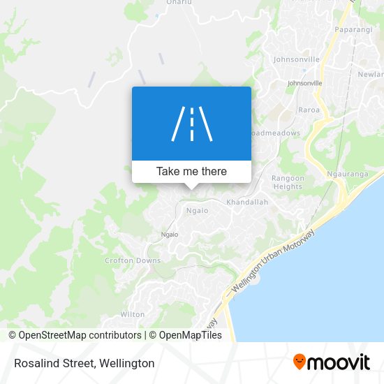 Rosalind Street map