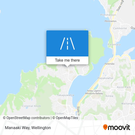 Manaaki Way map