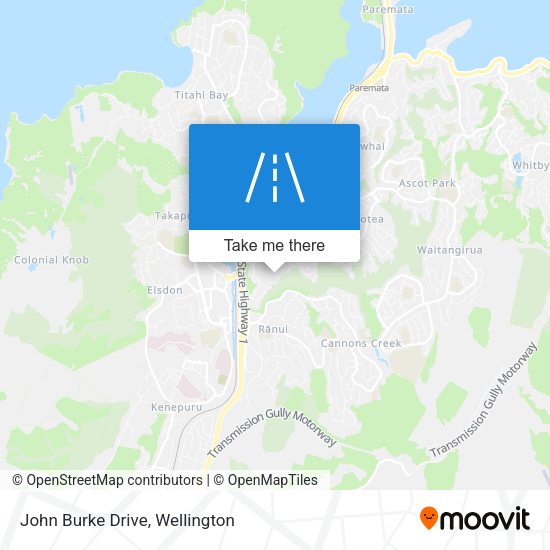 John Burke Drive map