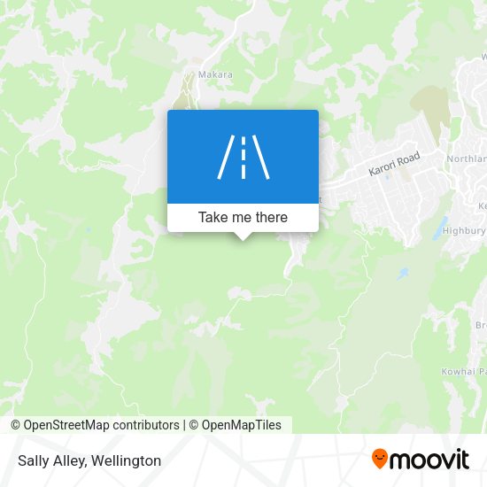 Sally Alley map