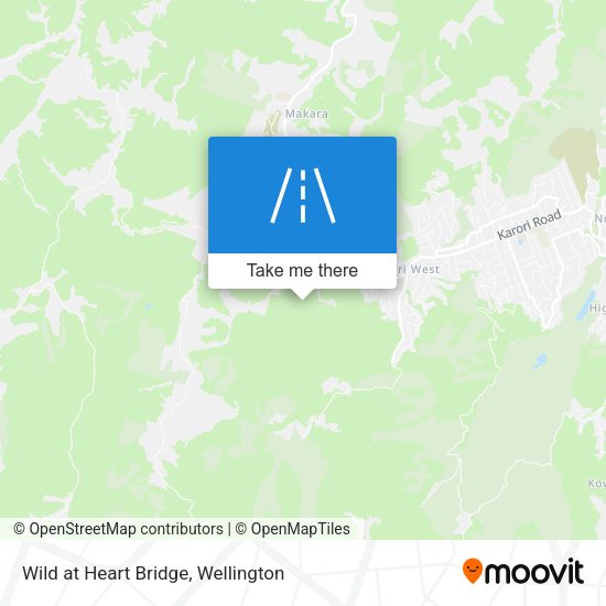 Wild at Heart Bridge map