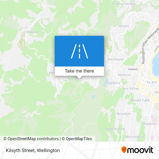 Kilsyth Street map