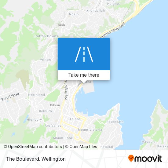 The Boulevard map