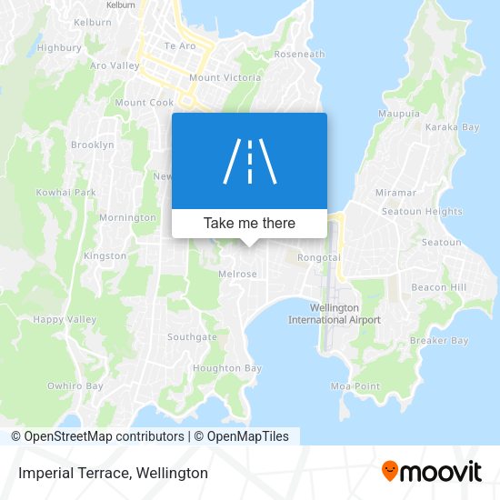 Imperial Terrace map