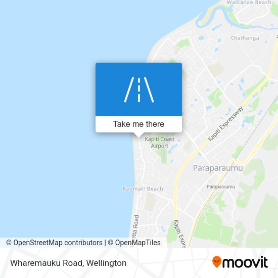 Wharemauku Road map