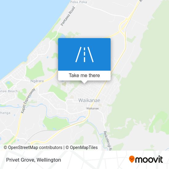 Privet Grove map