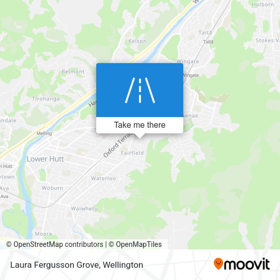 Laura Fergusson Grove map
