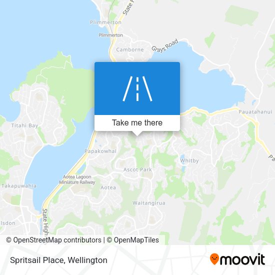 Spritsail Place map