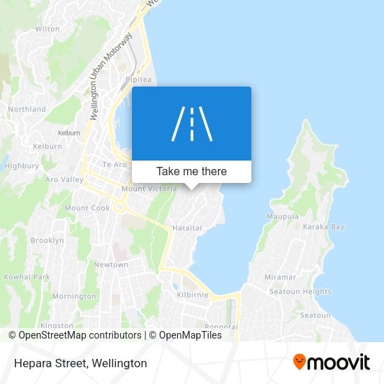 Hepara Street map