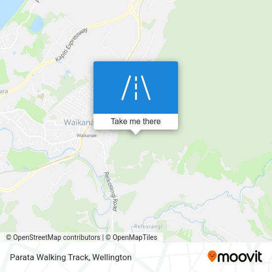 Parata Walking Track map