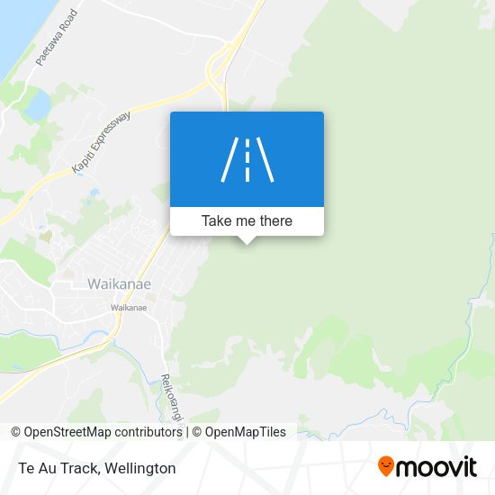 Te Au Track map