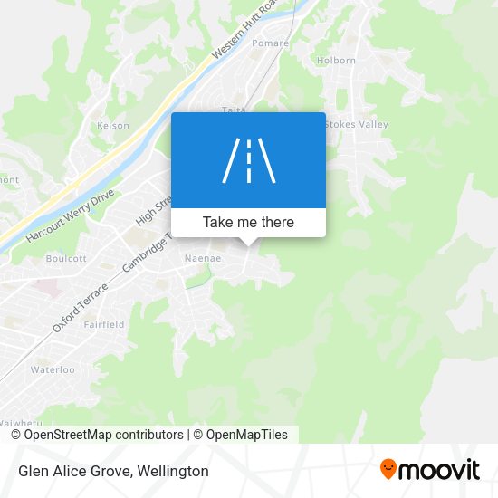 Glen Alice Grove map