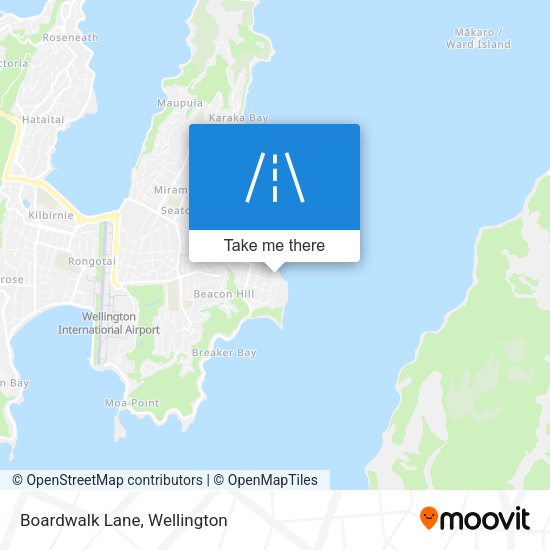 Boardwalk Lane map