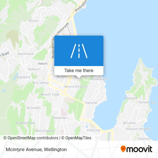 Mcintyre Avenue map