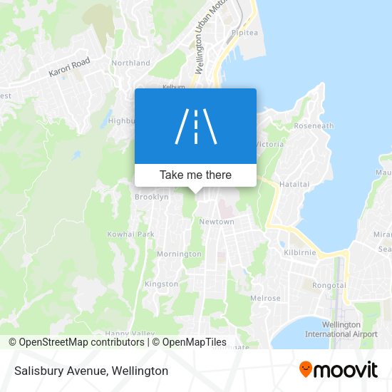 Salisbury Avenue map