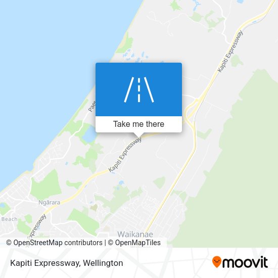 Kapiti Expressway map