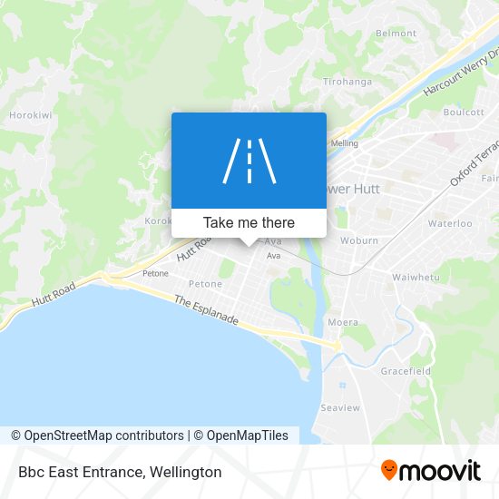 Bbc East Entrance map