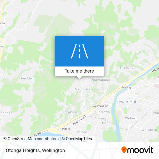Otonga Heights map