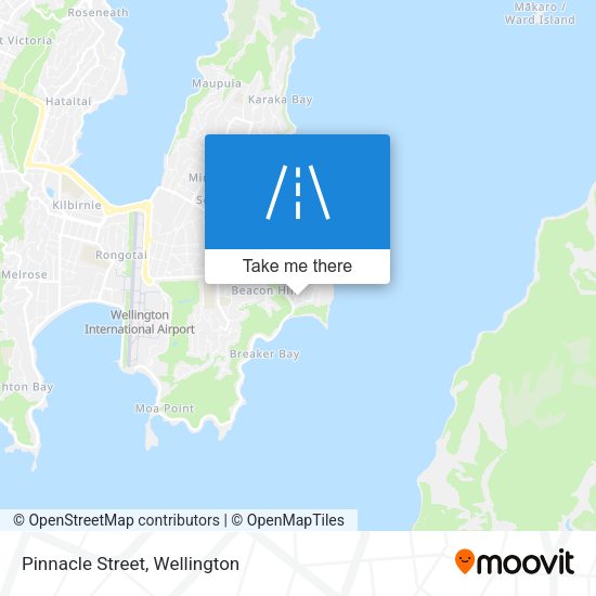 Pinnacle Street map