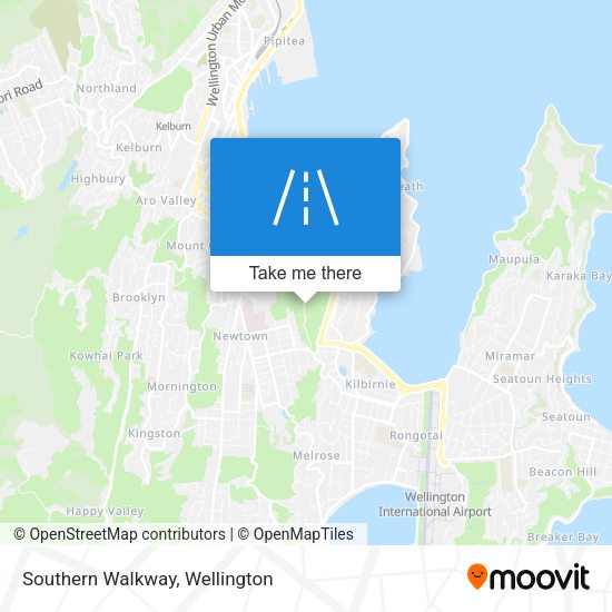 Southern Walkway map