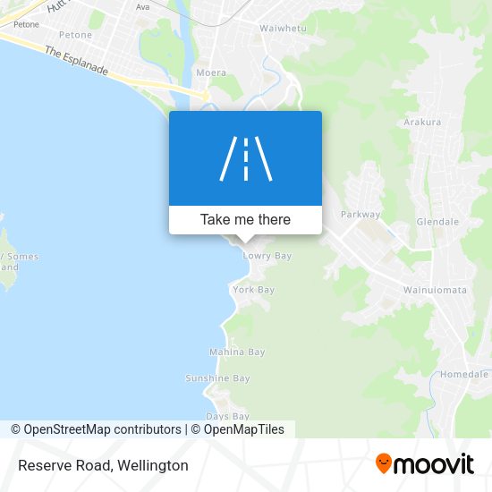 Reserve Road map