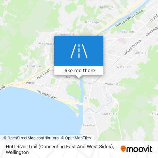Hutt River Trail (Connecting East And West Sides)地图