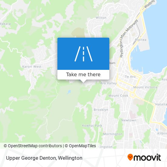 Upper George Denton地图