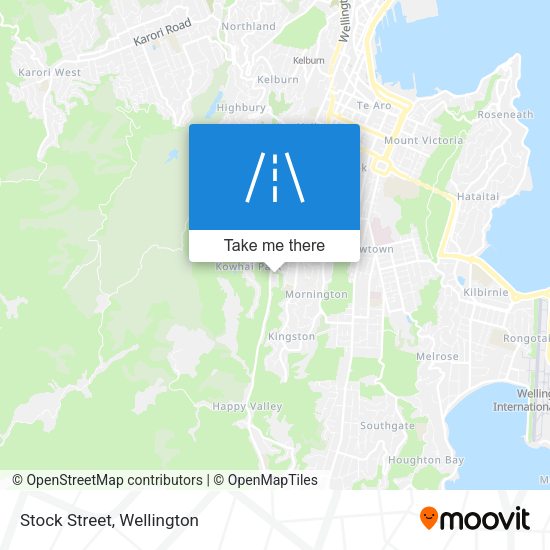 Stock Street map