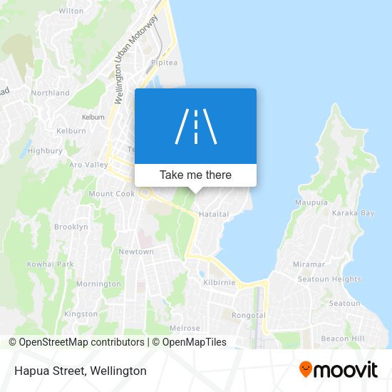 Hapua Street map
